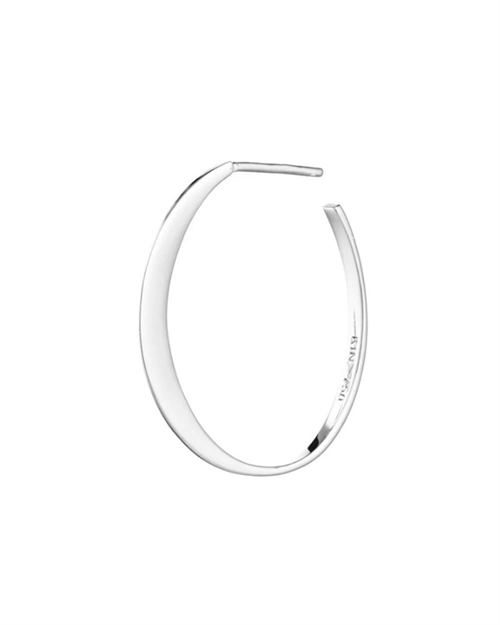 KINRADEN GLOW HOOP SMALL STERLING SILVER